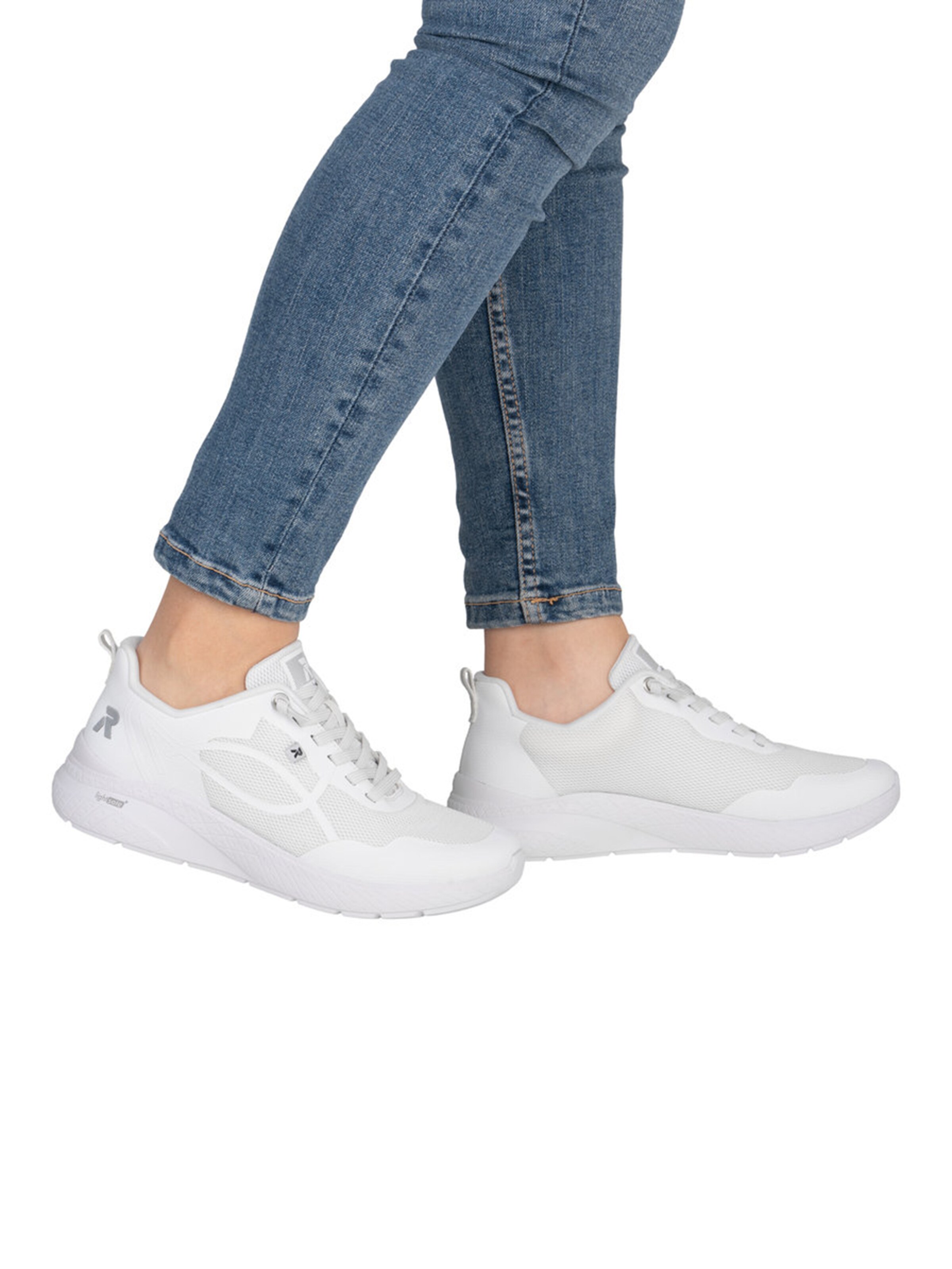 Rieker - Sapatilhas baixas em branco