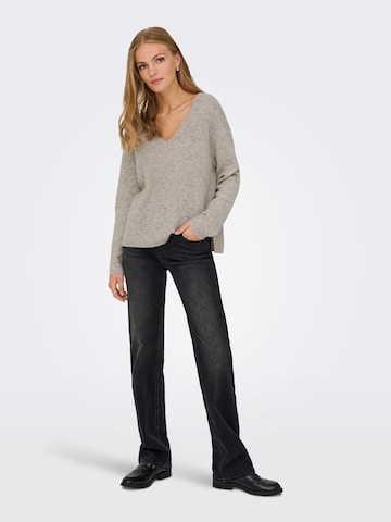 JDY Trui 'SANDRINE' in Bruin