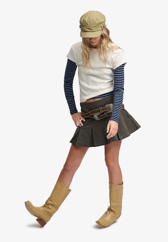 BENCH Rok 'Bench X Superdry&Co' in Grijs