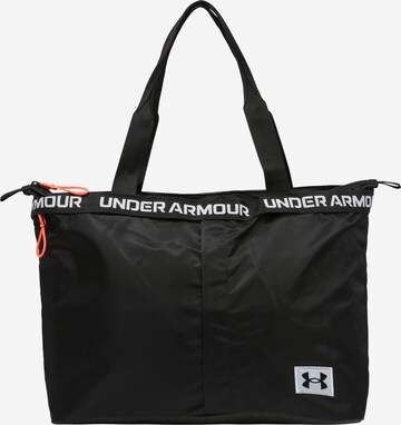 UNDER ARMOUR Αθλητική τσάντα 'Essentials' σε μαύρο: μπροστά