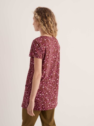 Seasalt Cornwall Bluse 'Busy Lizzy' i rød