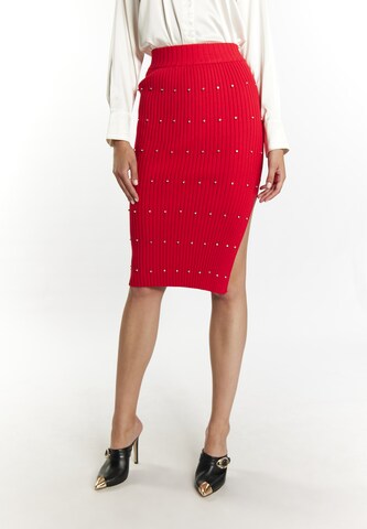 faina Skirt in Red: front