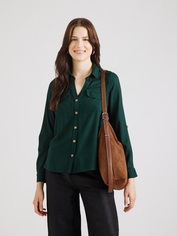 VERO MODA Блузка 'VMBumpy' в Зеленый: спереди