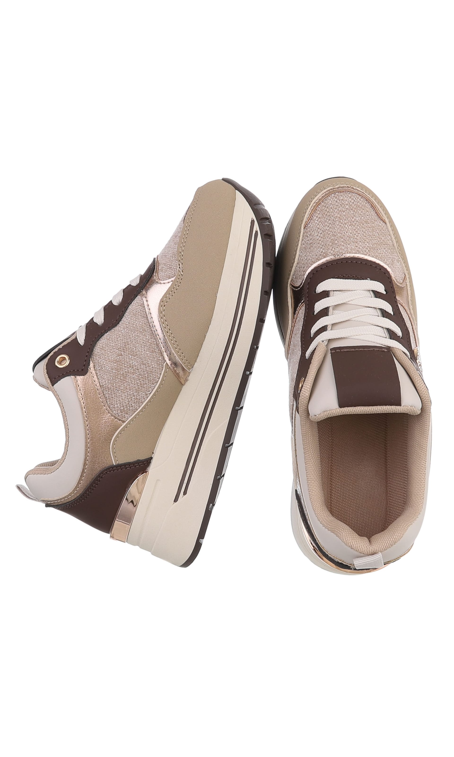 Ital-Design Sneaker in Beige