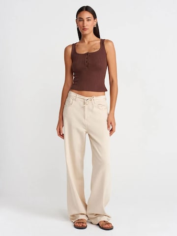 Dilvin Blouse in Brown