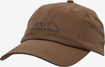 HALO Cap in Braun: Vorderseite