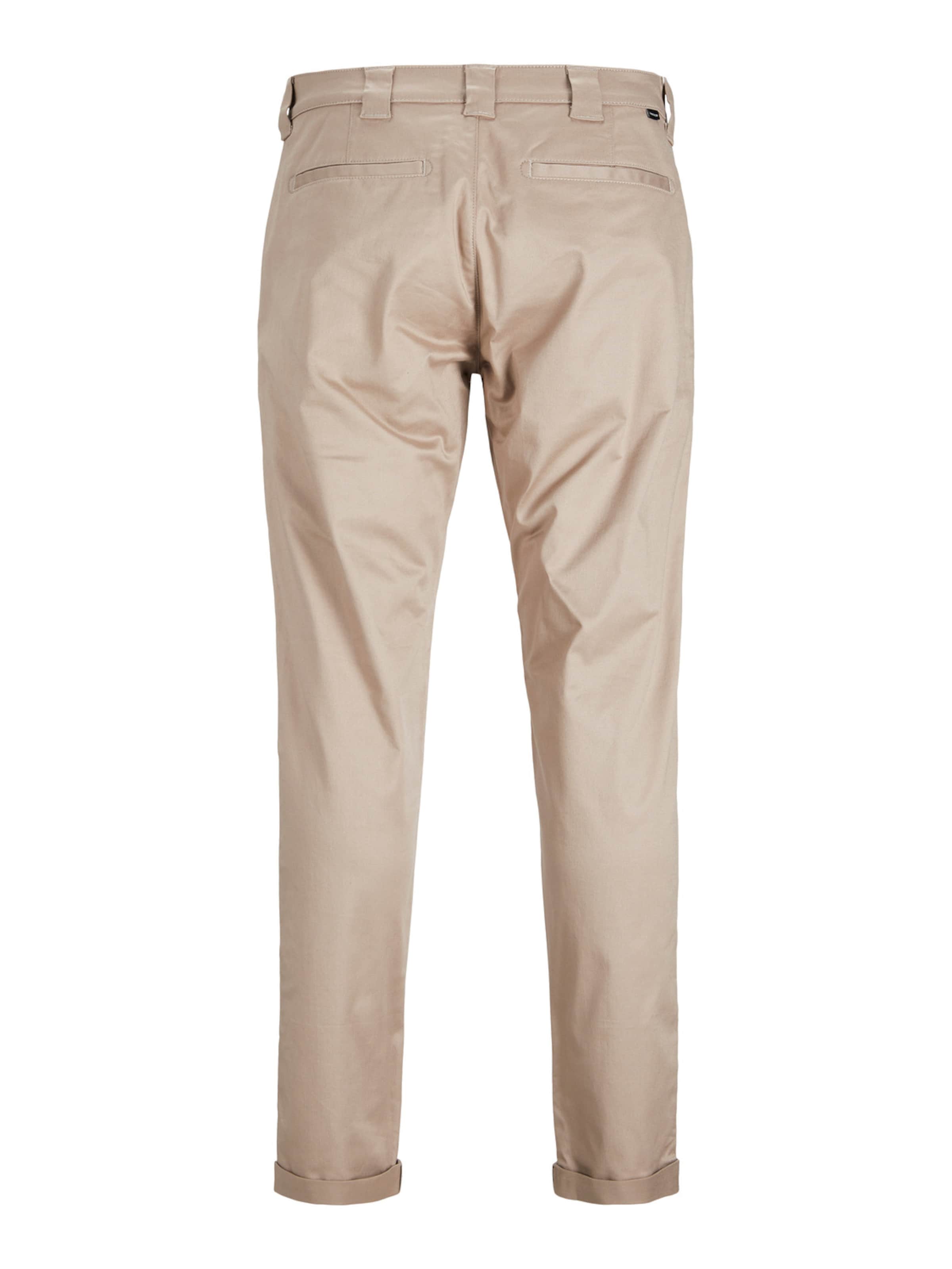 JACK & JONES Loose fit Chino Pants 'JJPSTKane JJPablo' in Beige