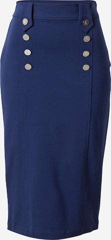 Lauren Ralph Lauren - Falda 'DEANDRE' en azul: frente