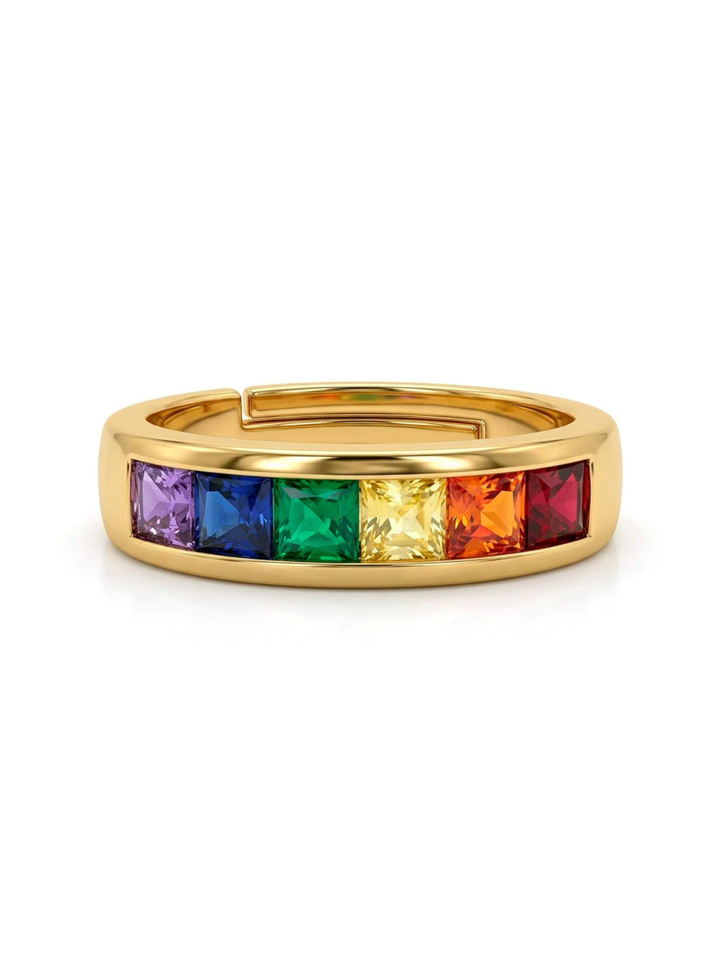 Luxenter Ring 'Kasee' in Mixed colors