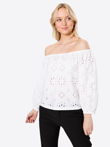 GAP Blouse in Wit: voorkant