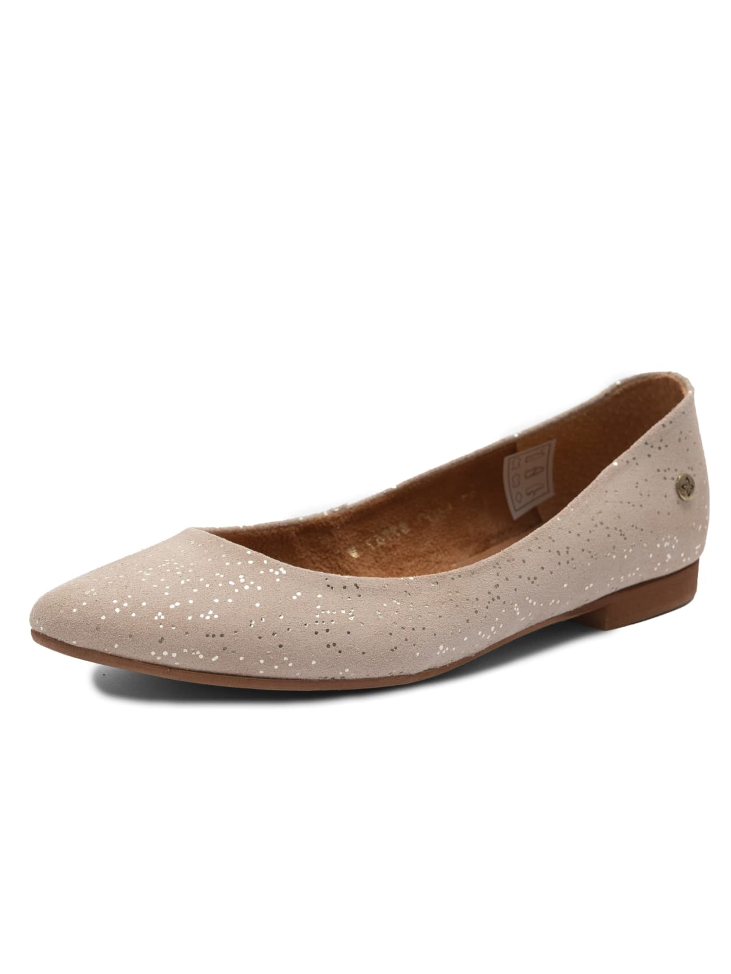 Maciejka Ballerina '4100W-06/00-8' in Beige: front