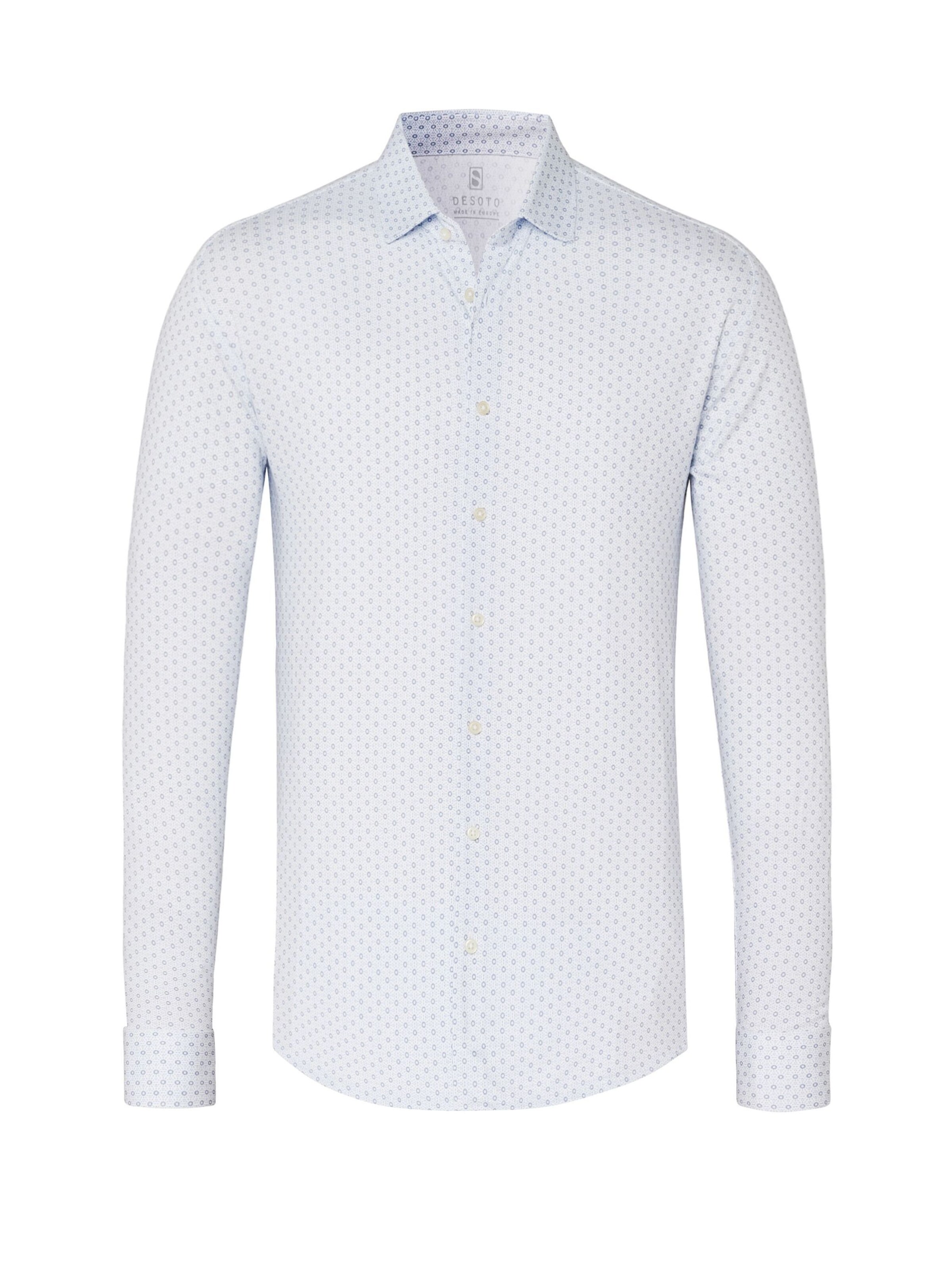 DESOTO Slim fit Overhemd 'Kent' in Blauw: voorkant