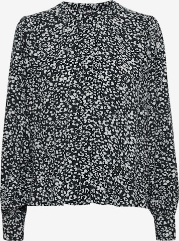 ICHI Blouse in Blauw: voorkant