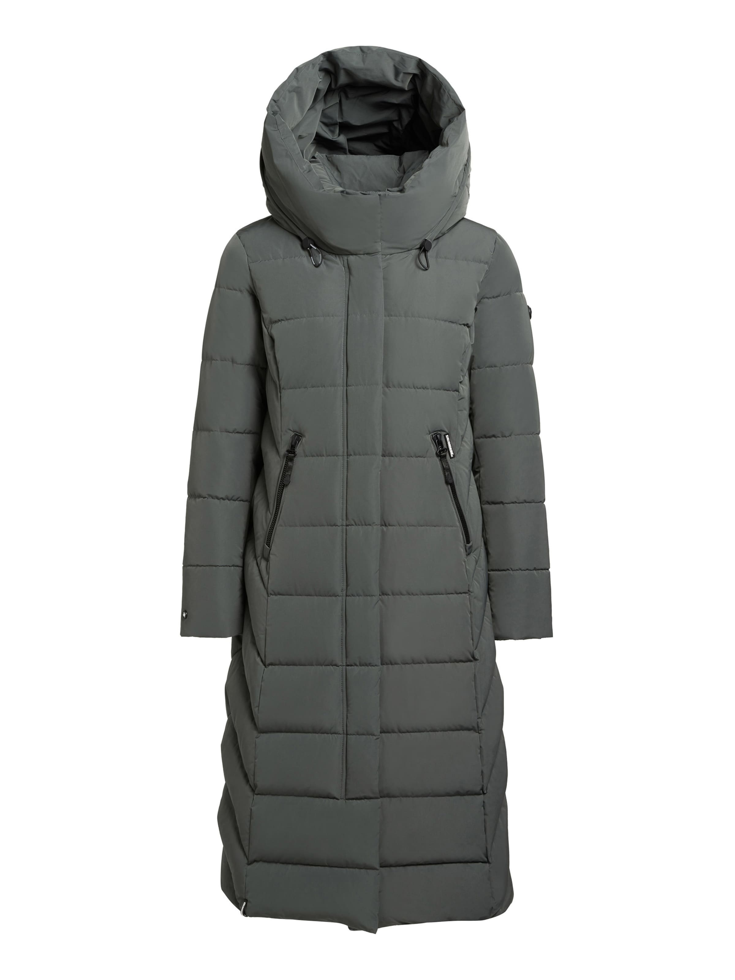 khujo Talvemantel 'Sensy', värv hall: eest vaates