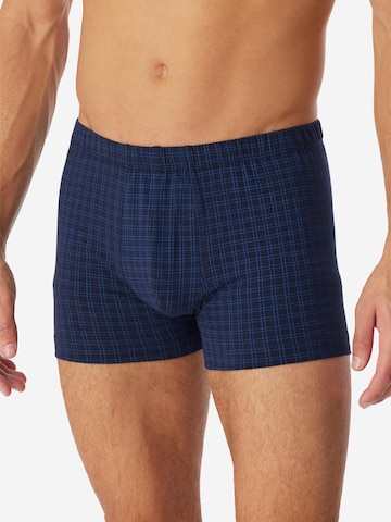 SCHIESSER Boxer shorts 'Cotton Casual Organic Cotton' in Blue