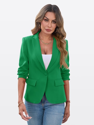 Sacou de la Imily Bela pe verde: față