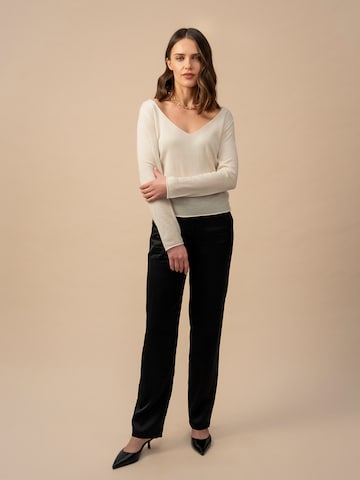 Anse Victorin Sweater 'Odette' in Beige