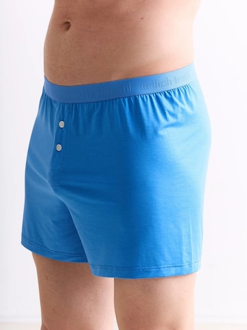 Boxers 'Light Touch' Erlich Textil en bleu : devant