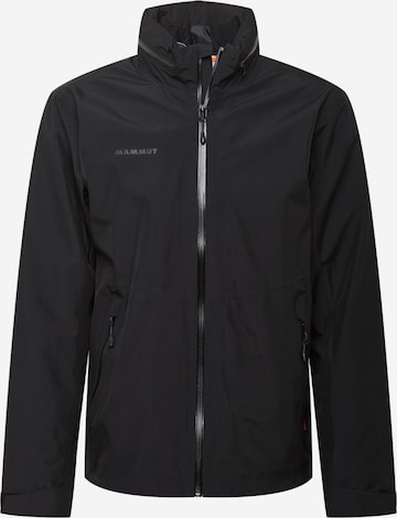 MAMMUT Outdoorjacke 'Ayako' in Schwarz: predná strana