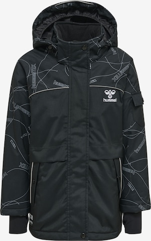 Hummel Athletic Jacket in Black: front