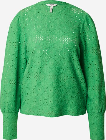 OBJECT Blouse 'FEODORA' in Groen: voorkant