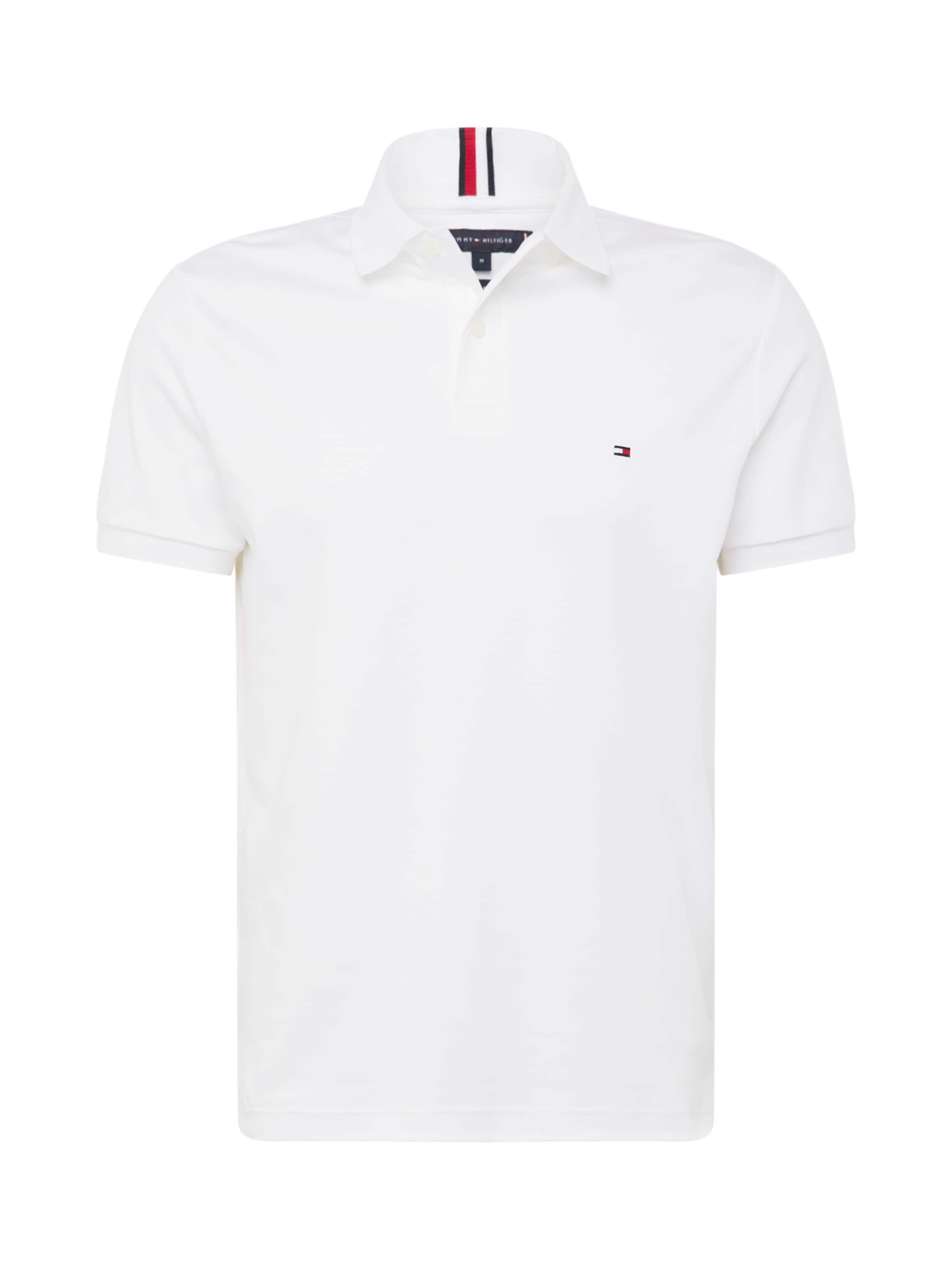 TOMMY HILFIGER Poloshirt 'ESSENTIAL' in Weiß: Vorderseite