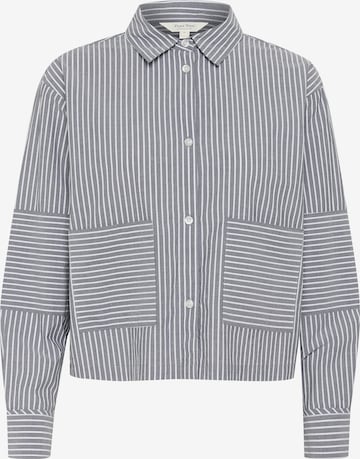 Part Two Bluse 'Caronne' in Blau: Vorderseite