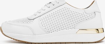 Kazar Sneakers in White: front