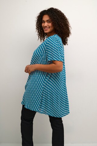 KAFFE CURVE Tunic 'Marca' in Blue