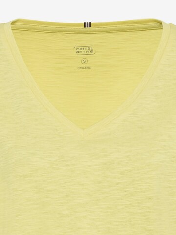 CAMEL ACTIVE T-Shirt in Gelb