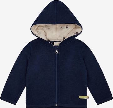 loud + proud Fleece Jacket in Blue: front