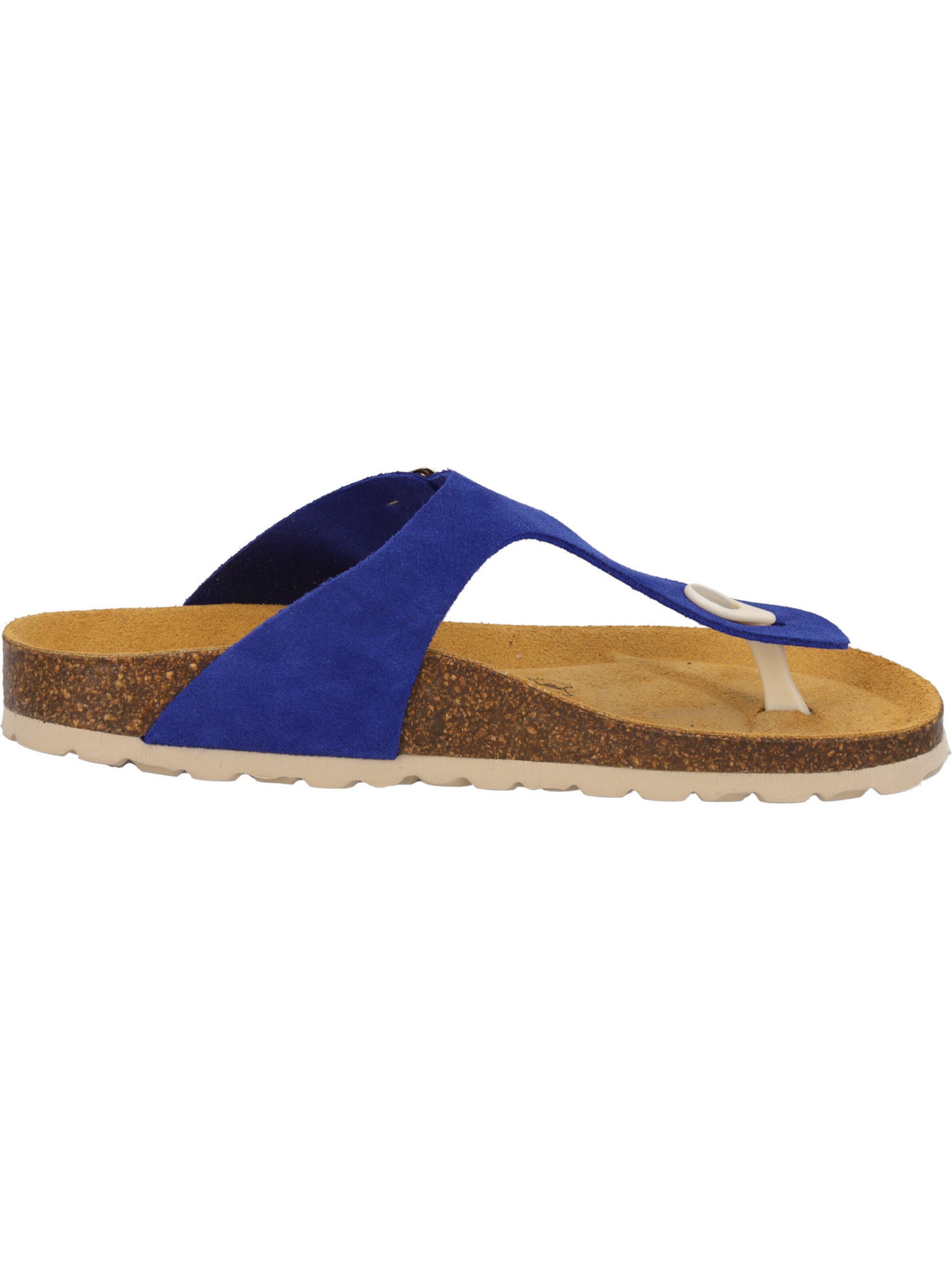 Palado T-bar sandals 'Palado Kos Suede Premium Leather' in Blue