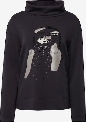 Sweat-shirt LAURASØN en noir : devant