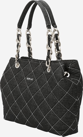 REPLAY Shoulder Bag in Black