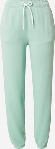 Polo Ralph Lauren Tapered Trousers in Green: front