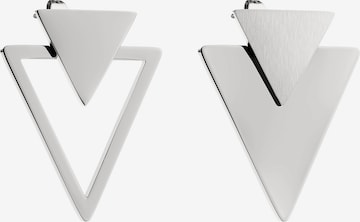 Liebeskind Berlin Ohrringe 'Dreieck' in Silber: Vorderseite