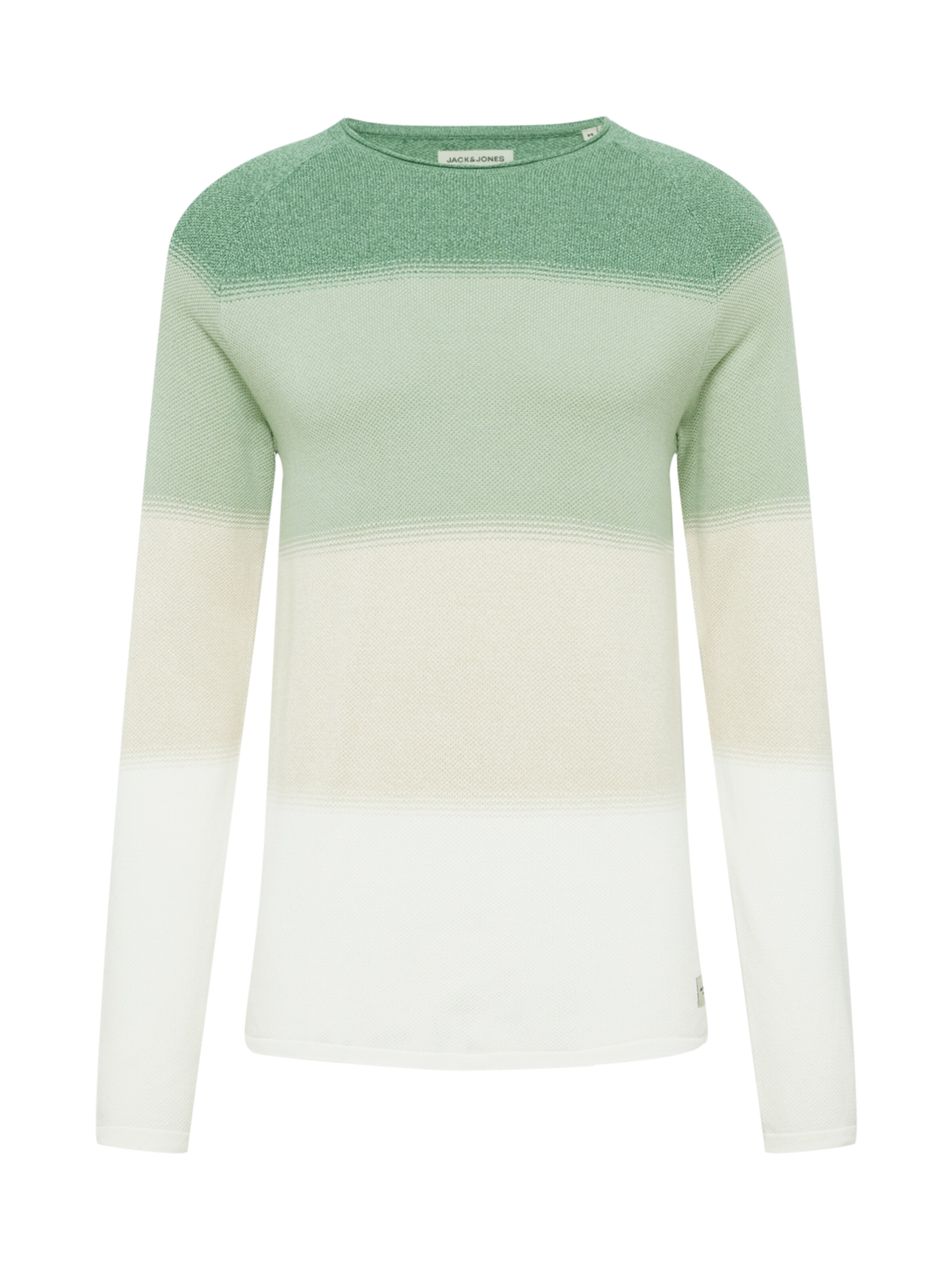 JACK & JONES Regular fit Sweater 'Hill' in Green: front