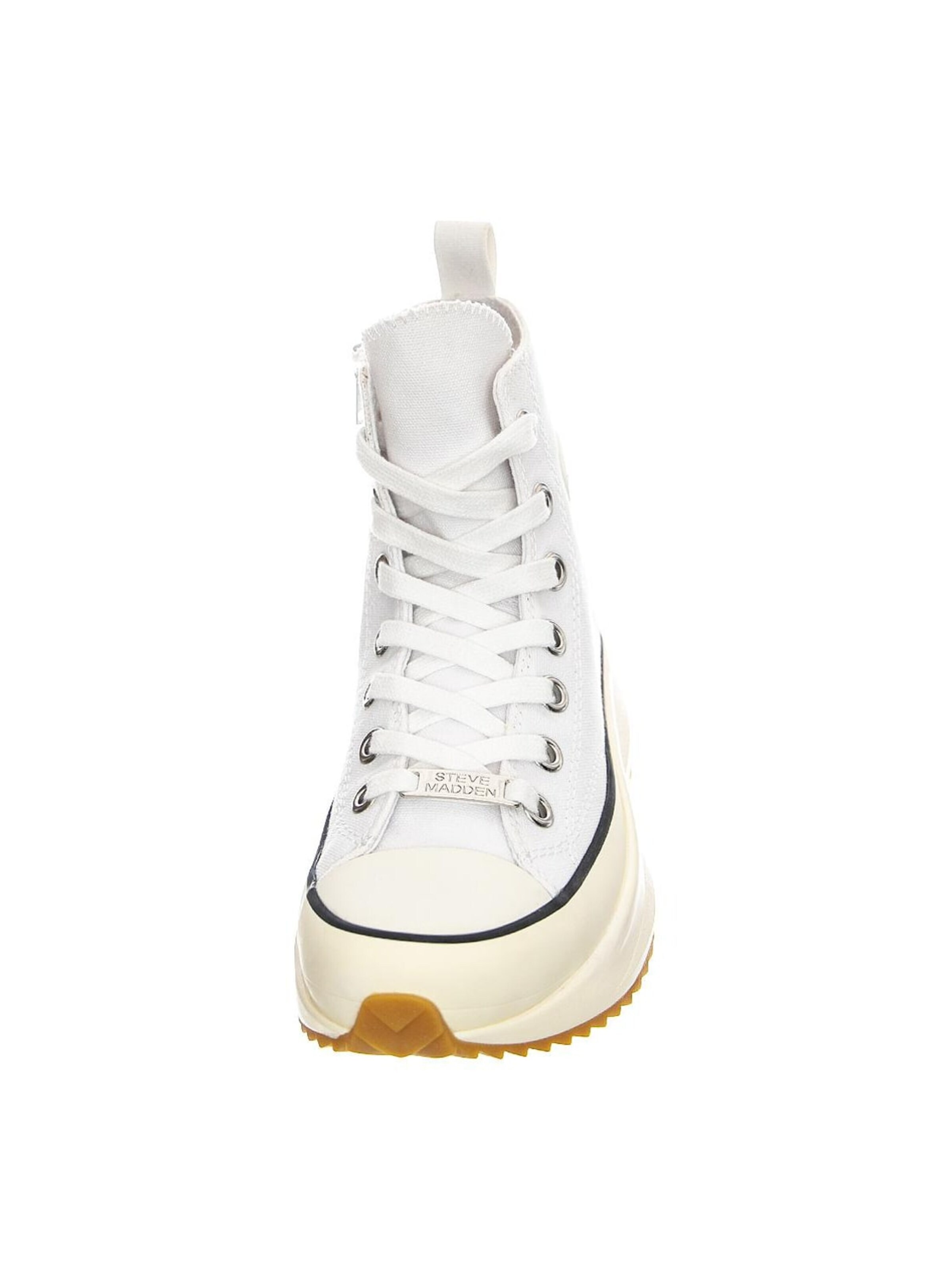 STEVE MADDEN Buty sportowe sznurowane 'Shark' w kolorze biały