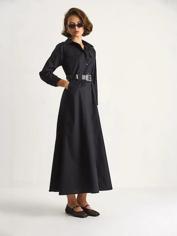 Bianco Lucci Blousejurk in Zwart