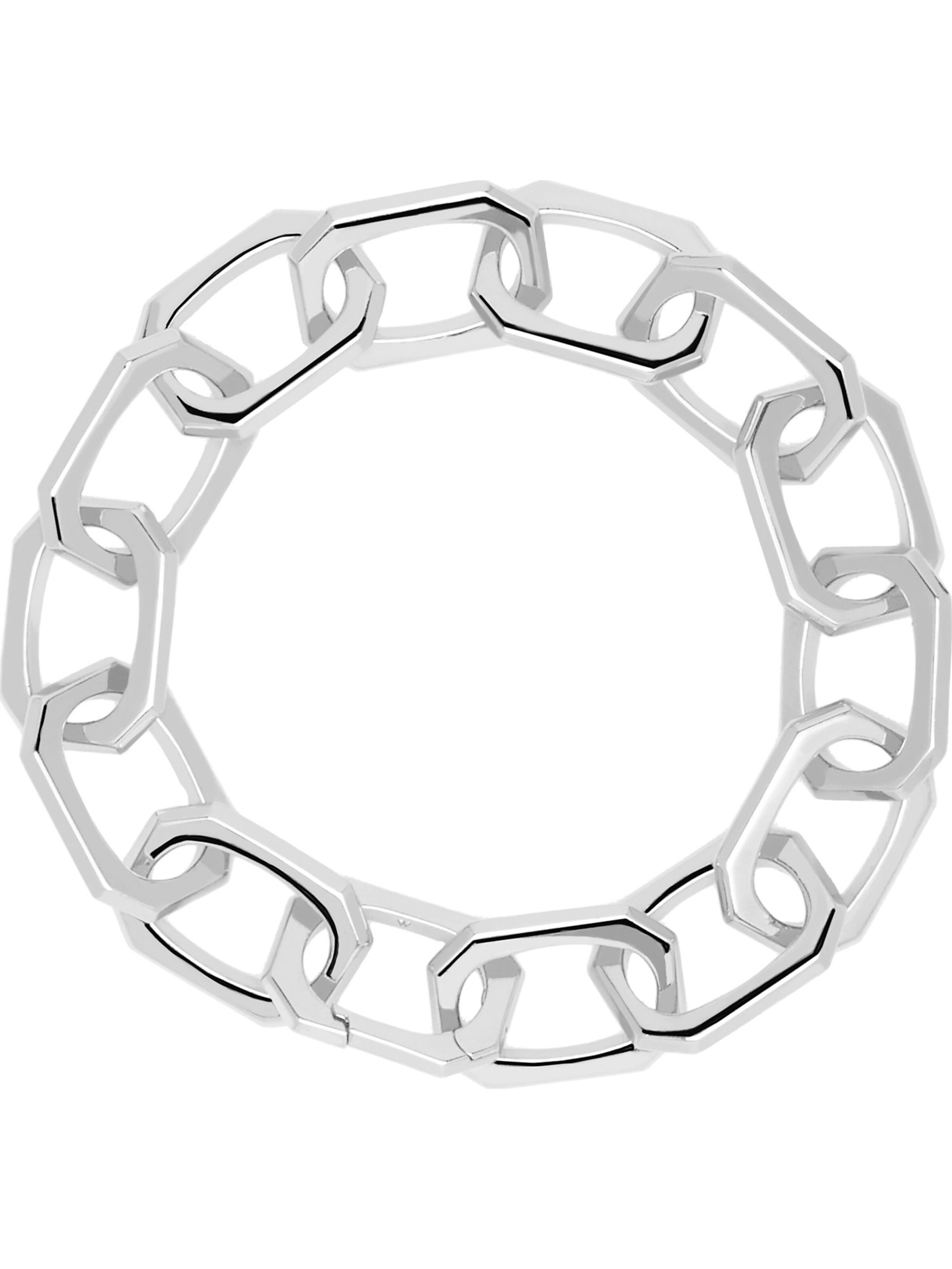 P D PAOLA Armband in Zilver: voorkant