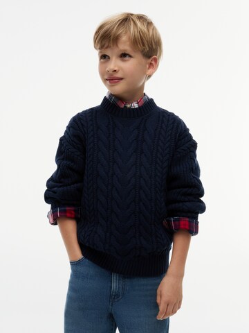 TOMMY HILFIGER Pullover in Blau: Vorderseite