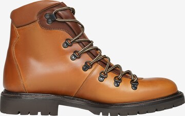 Henry Stevens Lace-Up Boots 'Barkley HB1' in Brown