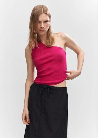 MANGO Top 'Asim' in Pink: predná strana