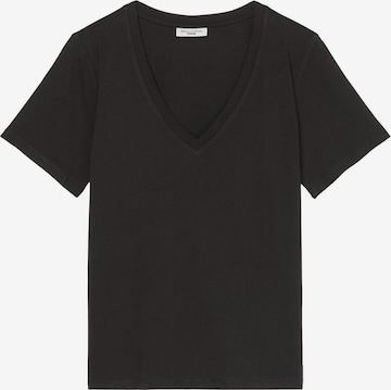 Marc O'Polo DENIM T-Shirt (GOTS) in Schwarz: predná strana