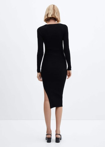 MANGO Sukienka 'Goleta' w kolorze czarny