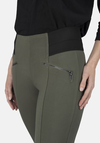 STOOKER WOMEN Slimfit Hose 'SIENNA' in Grün