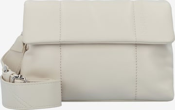 TOM TAILOR DENIM Crossbody Bag in Beige: front