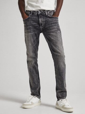 Pepe Jeans Tapered Jeans in Grey: front