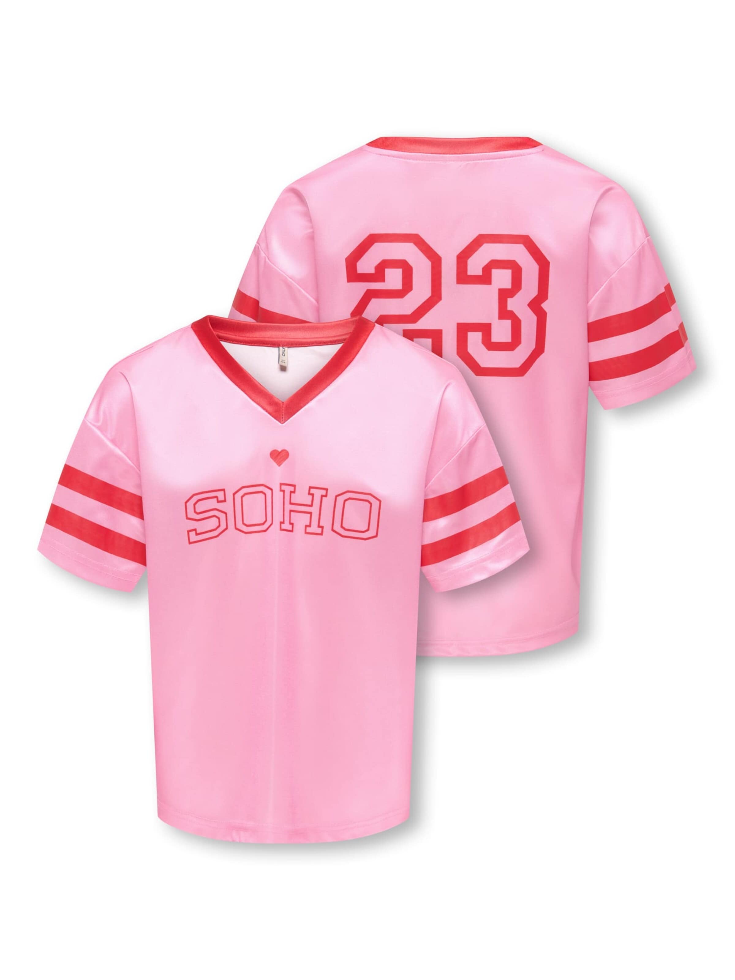 ONLY Shirt 'Lulu' in Roze: voorkant