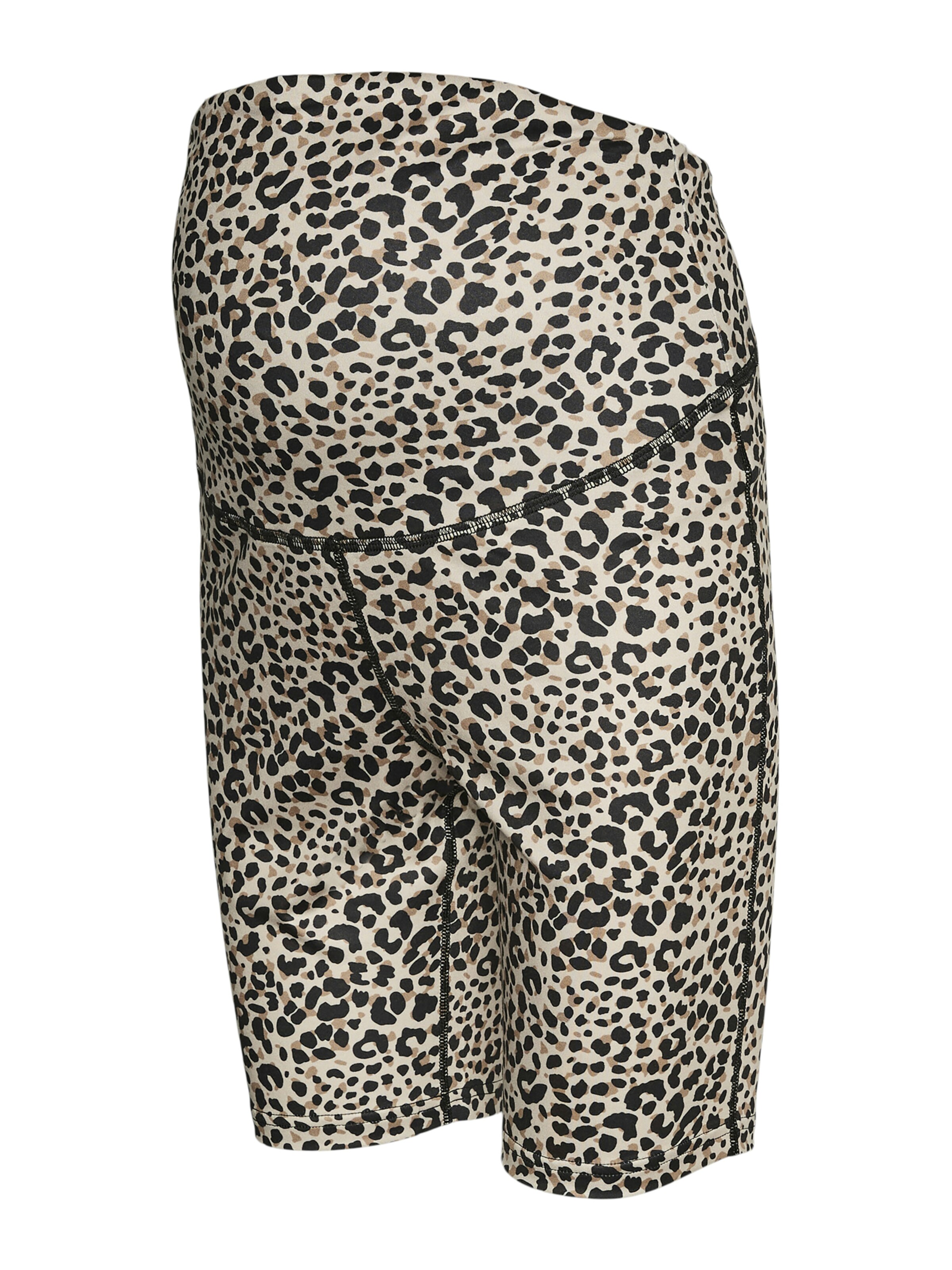 MAMALICIOUS Skinny Leggings 'MLLOREEL' in Beige: front